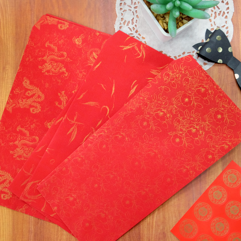 四季紙品禮品20開絨布紋紅包袋(10入) 過年婚禮滿月祝壽SR2504-01~03 四季紙品禮品20開絨布紋紅包袋(10入) 過年婚禮滿月祝壽SR2504-01~03
